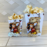 Mini Popcorn Box Template